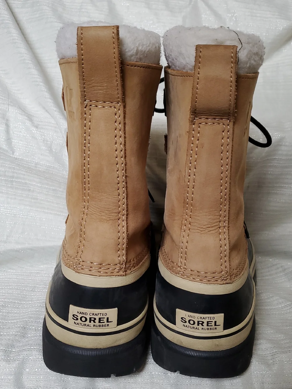 Sorel Men's Caribou Winter Boot Color Buff